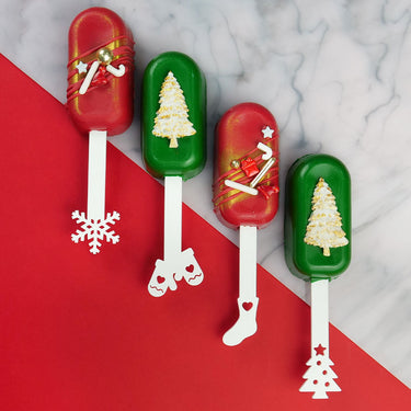 Palitos para Popsicles Sticks Natal - 8un
